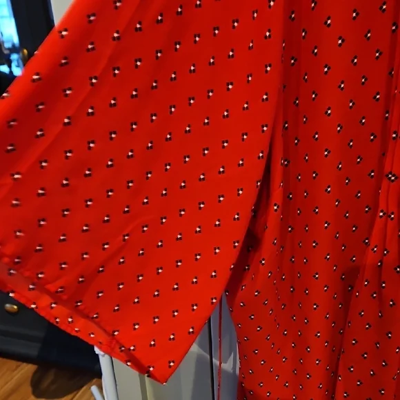 Penningtons Red Tunic with Pattern - Picture 4 of 7